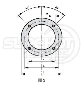 百得BT14 DSG燃烧器法兰图