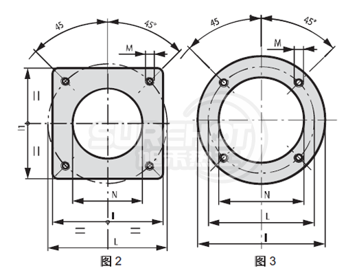 百得BT100 DSPG法兰尺寸